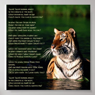 Tyger, Tyger Impressão