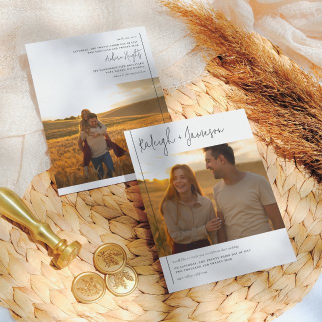 Typografia 2 Fotos de Script Moderno de Orçamento  (Criador carregado)