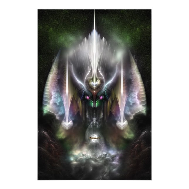 Tyrinan O Horikin Deus Da Guerra Foto Alargamento (Frente)