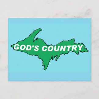 U.P. | JOVEM | CARTÃO POSTAL MICHIGAN NORTE