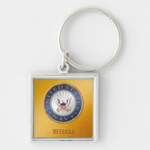 U.S. Chaveiro do veterano do marinho