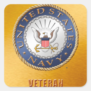 U.S. Etiqueta do veterano do marinho