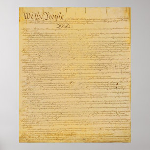 U.S. Poster da constituição