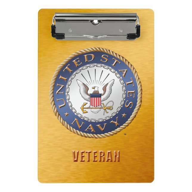 U.S. Prancheta do veterano do marinho mini (Frente)