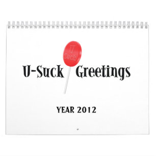 U-Sugue o calendário dos cumprimentos para 2012