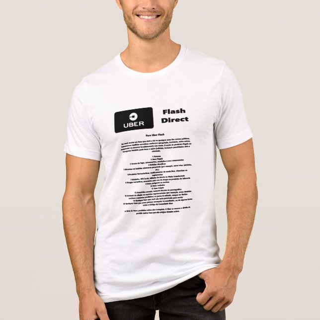 Uber Flash Direct Diretrizes (Frente)