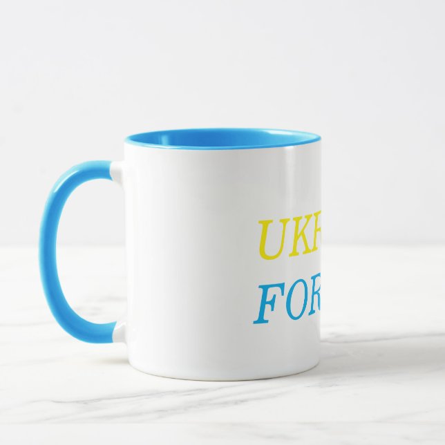 UCRÂNIA Para sempre caneca de café (Esquerda)