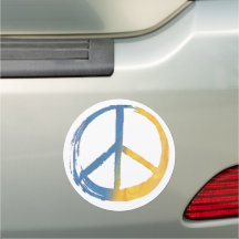 Ucraniano - Símbolo PEACE - Símbolo Ucrânia Anti-G