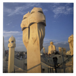 UE, Espanha, Catalunha, Barcelona. Antonio Gaudi's