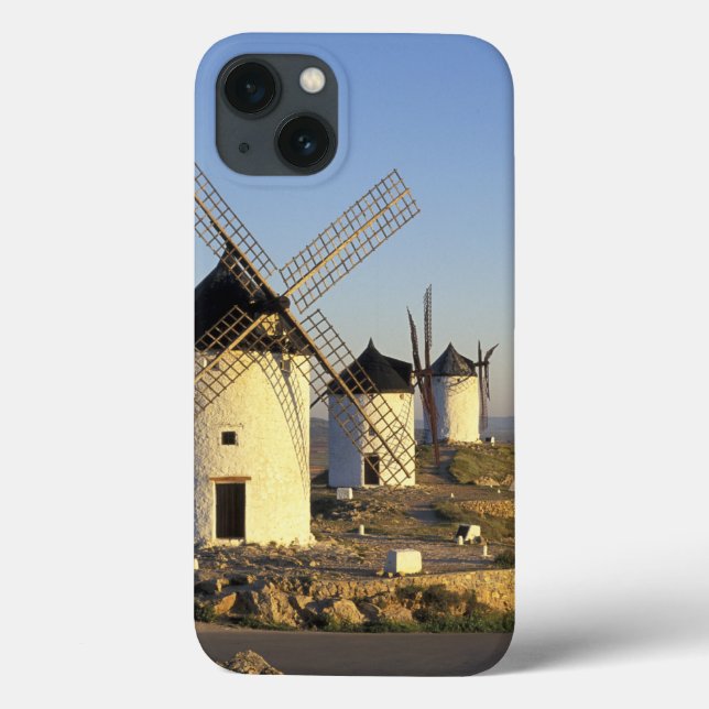 UE, Espanha, La Mancha, Consuegra. Moinhos de vent (Verso)