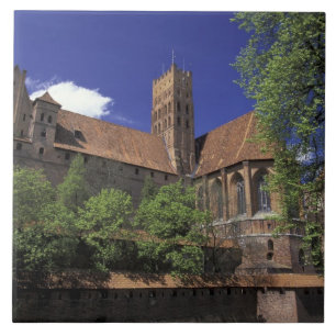 UE, Polônia, Pomerânia, Malbork. A maior Europa