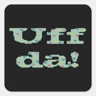 Uff da! Adesivo