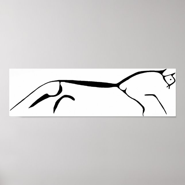 Uffington Horse poster (Frente)