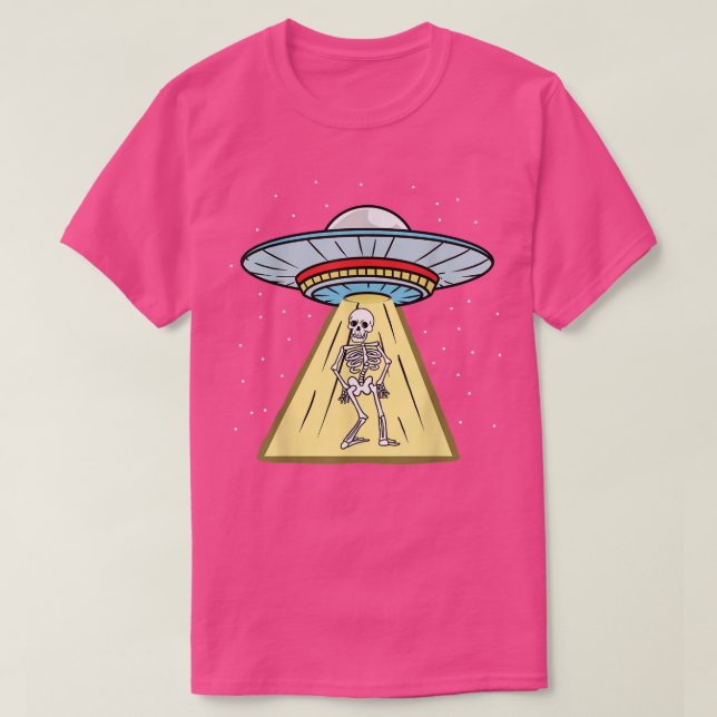 Ufo Abdução de Camiseta Chiropractor (Frente do Design)