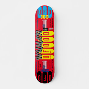 UFO HUMAN FOOD 7 3/4" Deck de Skateboard