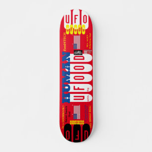 UFOOD 7, 3/4", skateboard Deck