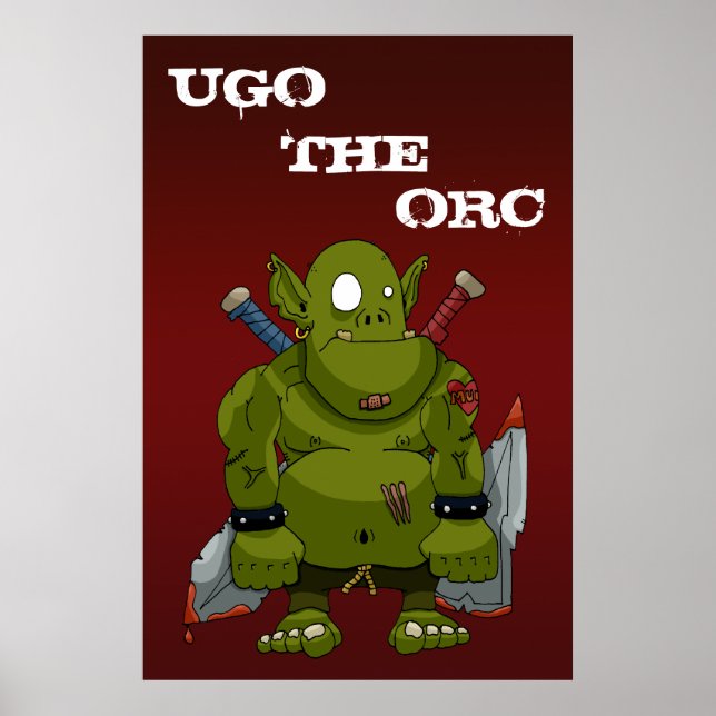 Ugo, Orc Poster (Frente)