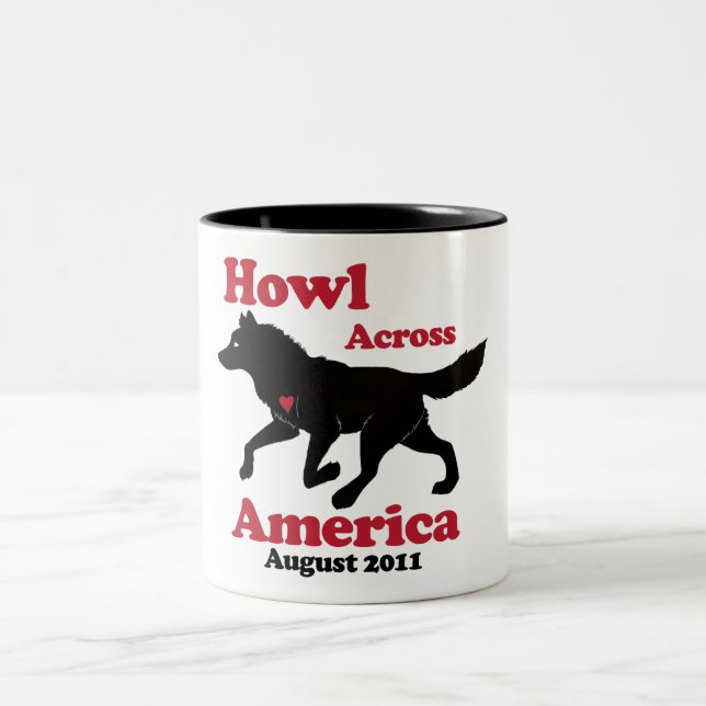Uivo através da caneca de América (Centro)
