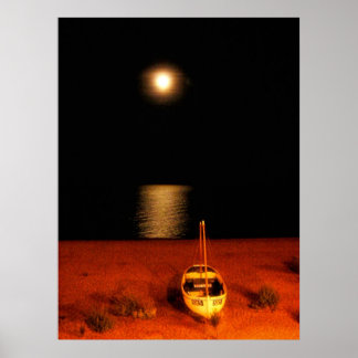 (UK) BRIGHTON FULL MOON Poster