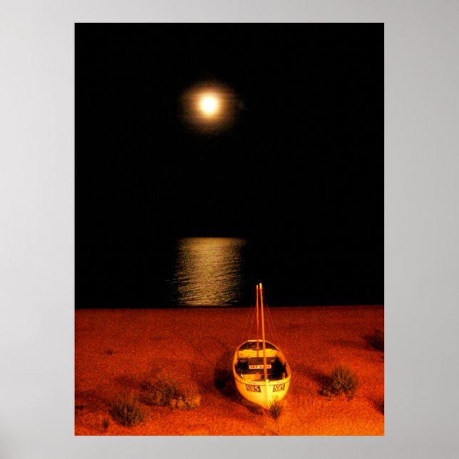 (UK) BRIGHTON FULL MOON Poster (Frente)