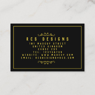 UK / Euro, 8,5 cm x 5,5 cm Cartão de visita