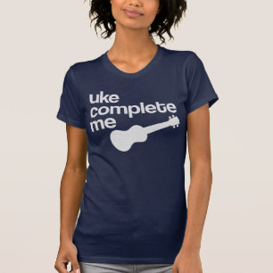 "Uke completo mim" design para camisas escuras