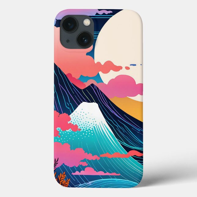 Ukiyo-e Nature Pattern (Verso)