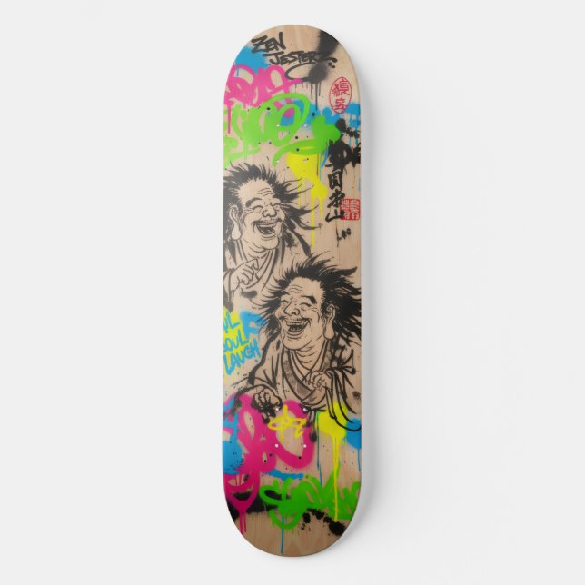 UKIYOE Skateboard Art – Japanese Spirit (Frente)
