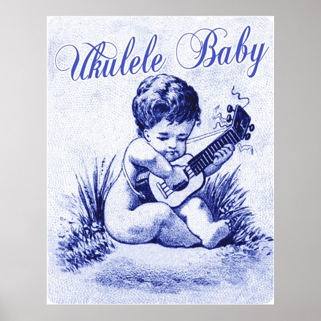Ukulele Baby Poster (Frente)