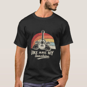 Ukulele Engraçado Camisa Retro Musical Ukulele Pla