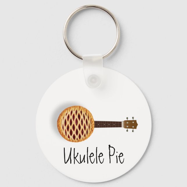 Ukulele Pie Chaveiro (Frente)