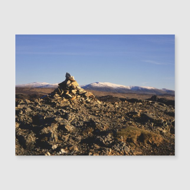 Ullscarf Winter Lake District England (Frente)