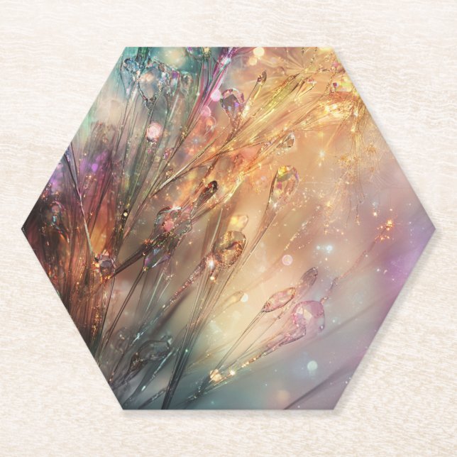 Ulrica Elegante Porta-copos de papel (Frente)