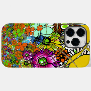 Última Arte de Design de Padrão Floral Colorida In
