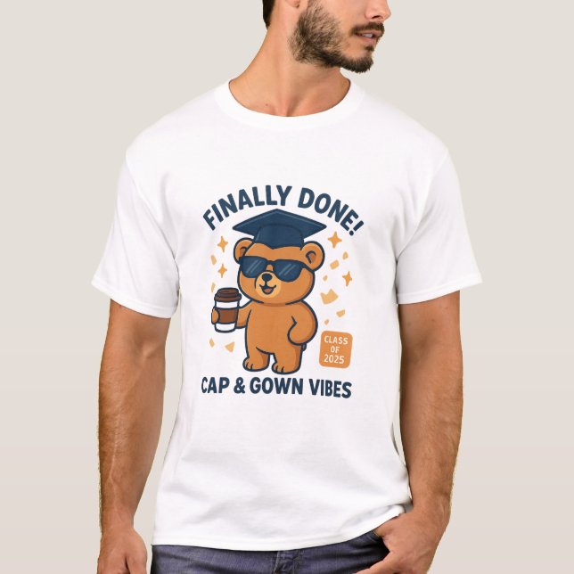 Última aula de camisa de graduação de 2025 (Frente)