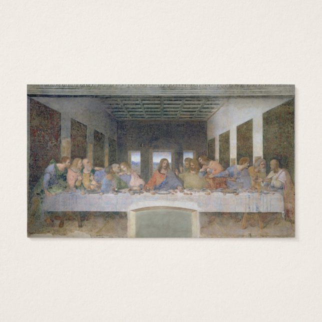 Última Ceia, 1495-97 (fresco) (Verso)