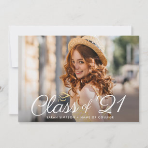 Última classe de fotos do anúncio de formando 2021