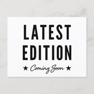 Última edição em breve Anúncio de gravidez