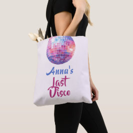 Última Festa de Solteira Disco | Bolsa Tote