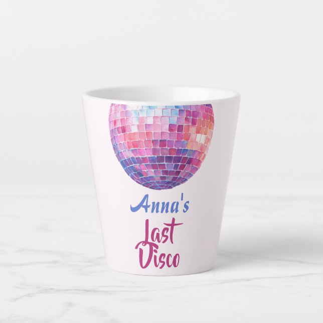 Última Festa de Solteira Disco | Caneca de Café co (Frente)