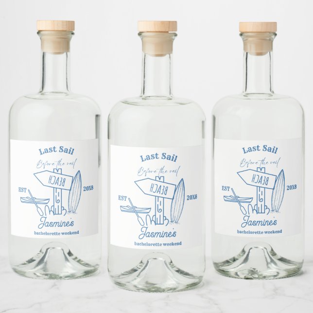 Última vela antes do fim de semana da Bachelorette (Garrafas)