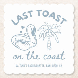 Último brinde na costa Conjunto de porta-copos par