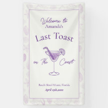 Último brinde na Festa de solteira costeira bem-vi