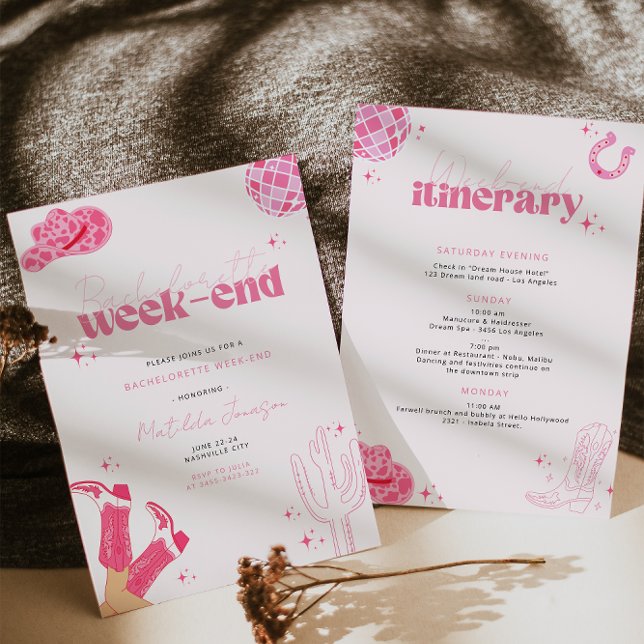 Último convite para festa de solteira de rodeio na (Criador carregado)