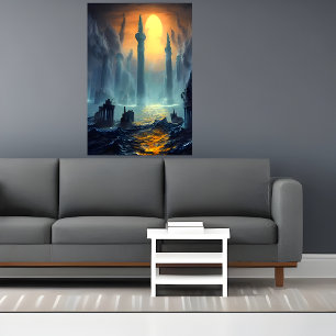 Último de Atlantis   AI Art Poster