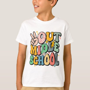 Último Dia Da Escola Secundária Camisa Fresco De P