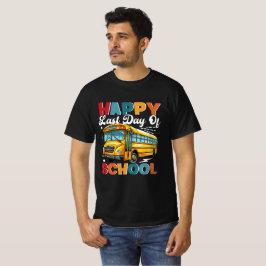 Último dia de camisa da escola para motoristas de 