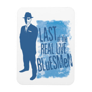Último do ímã vivo real dos Bluesmen