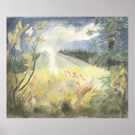 Último do Impressão do Sol Ártico