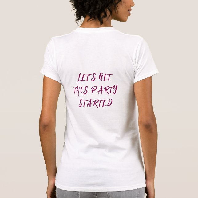 "Último Rodeio: Camisetas para a turma da despedid (Verso)